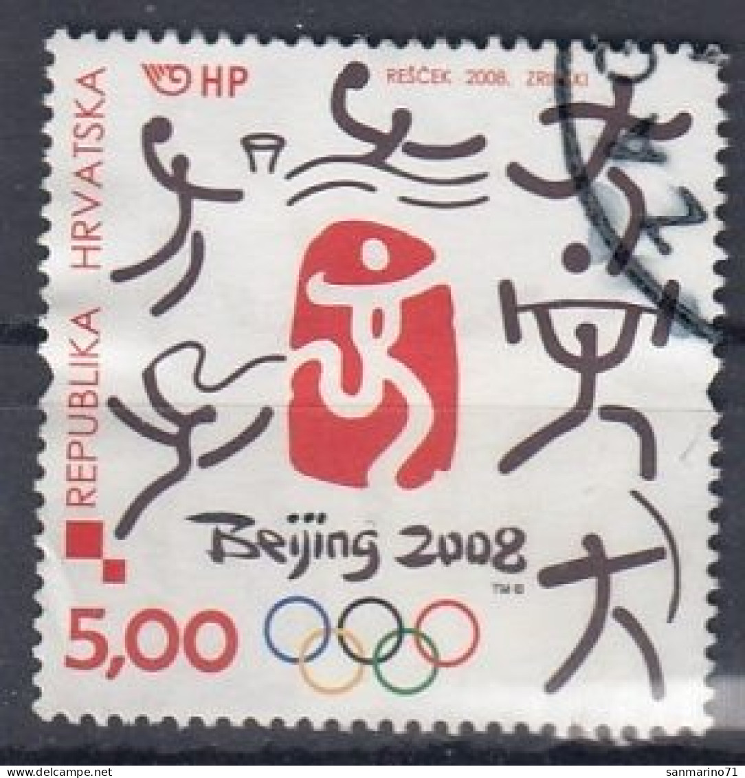 CROATIA 839,used - Sommer 2008: Peking