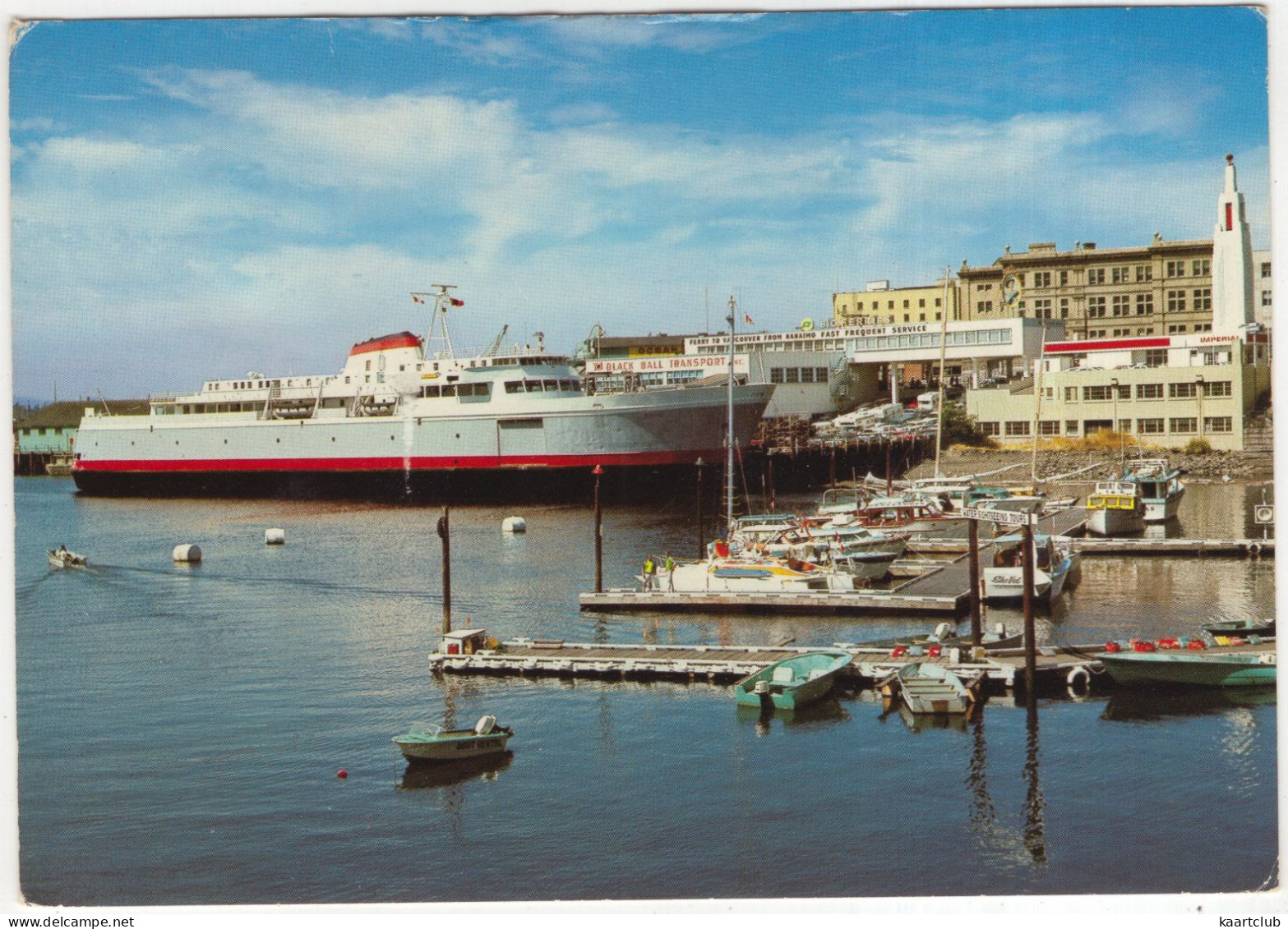 Victoria, B.C. - M.V. 'COHO' In The Inner Harbour  - (Canada) - Victoria