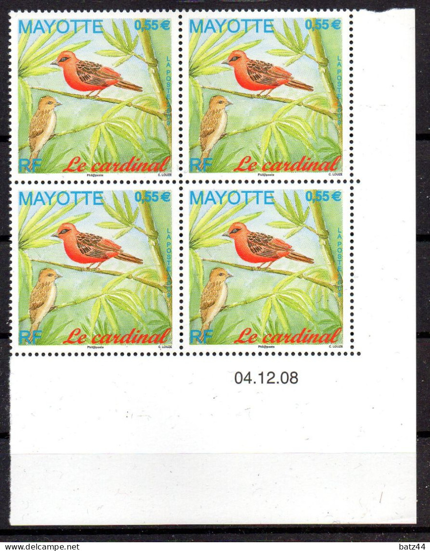 Mayotte Coin Daté YT 221 Oiseau Bird Cardinal - Nuevos