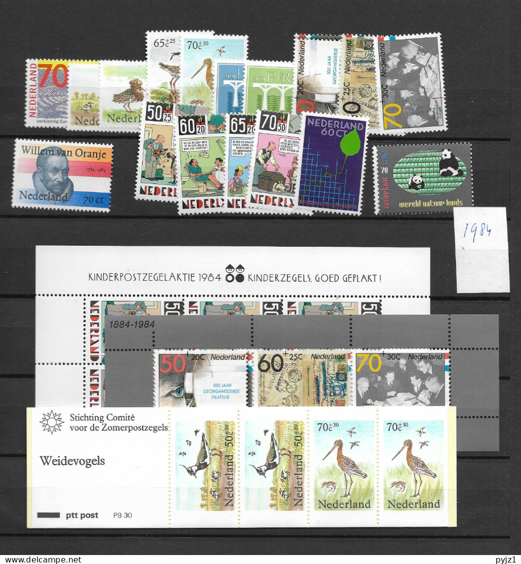 1984 MNH  Netherlands Complete According To Michel Postfris** - Volledig Jaar