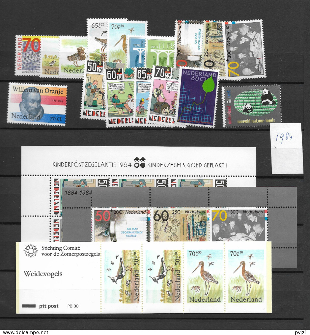 1984 MNH  Netherlands Complete According To Michel Postfris** - Full Years