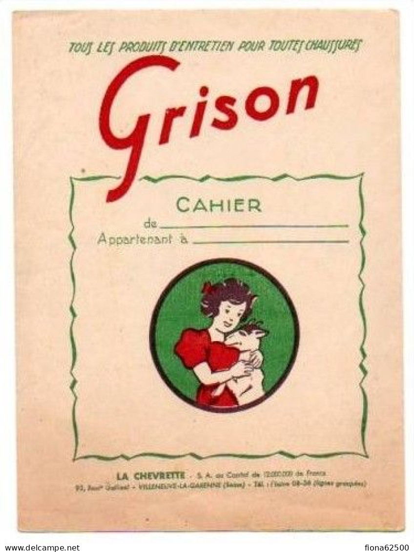 GRISON . TOUT LES PRODUITS D'ENTRETIEN POUR TOUTES CHAUSSURE . - Lebensmittel