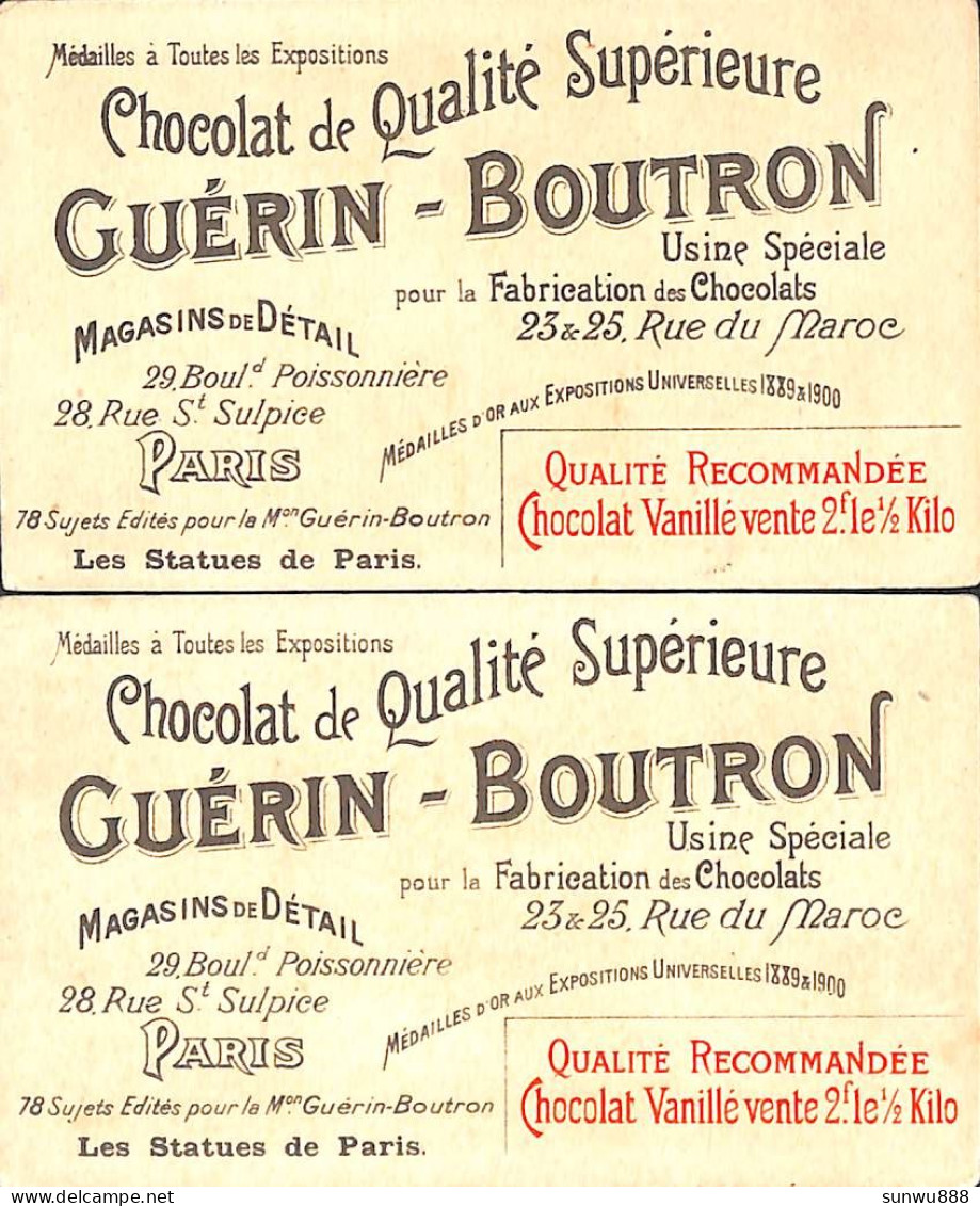 Lot 2 Chromo Chocolat Guérin-Boutron Sully & Lecomte De Lisle - Guerin Boutron