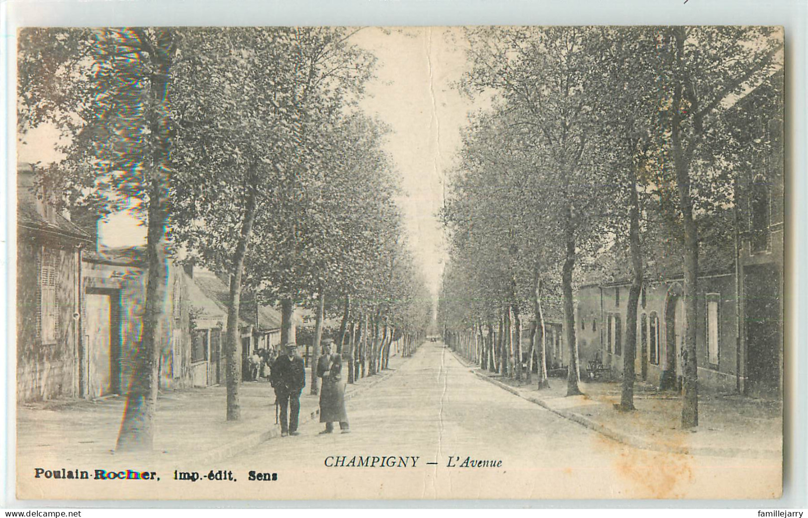 33404 - CHAMPIGNY SUR YONNE - L AVENUE - Champigny