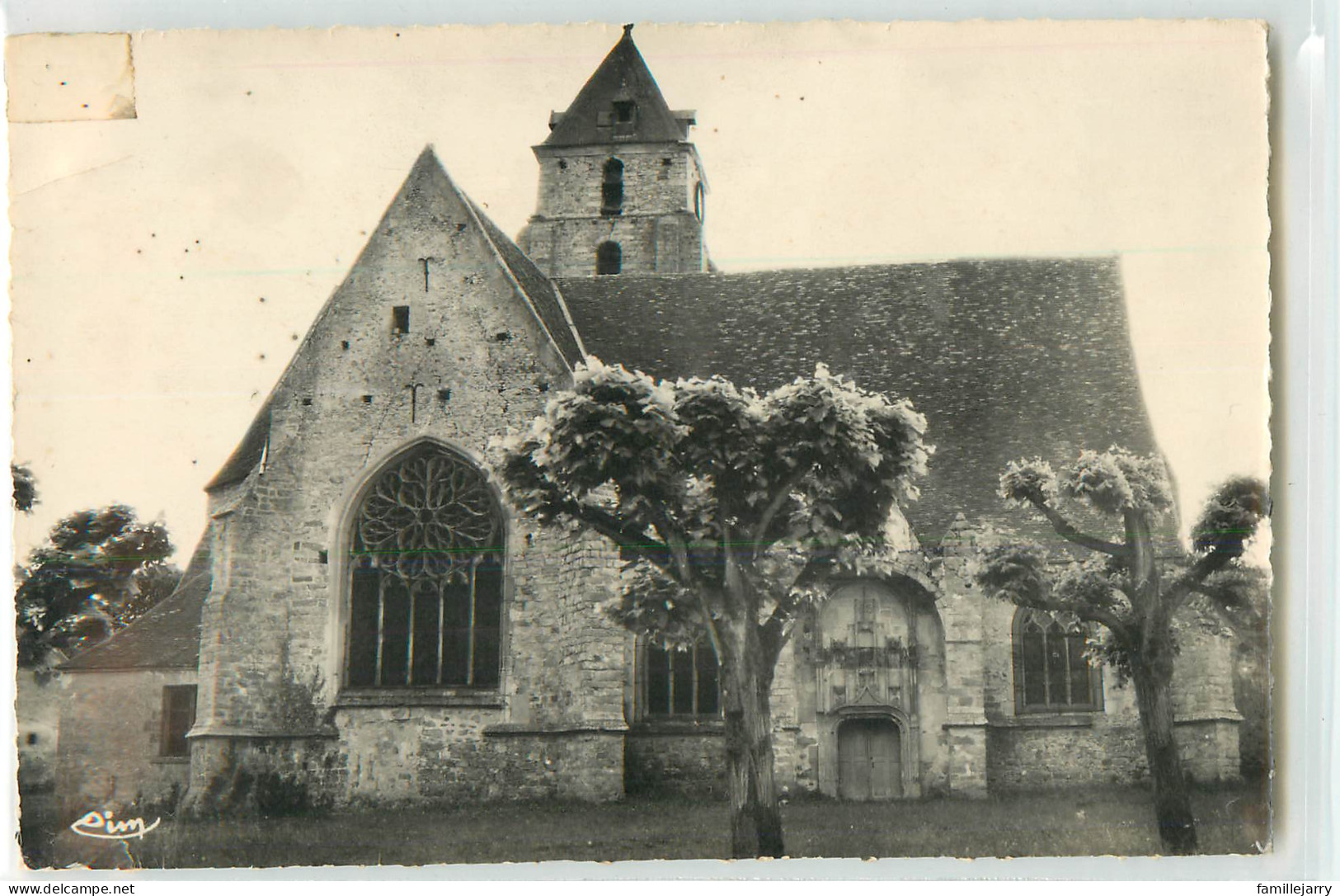 33393 - CHAMPIGNY SUR YONNE - CPSM - L EGLISE DU XV S FACADE NORD - Champigny