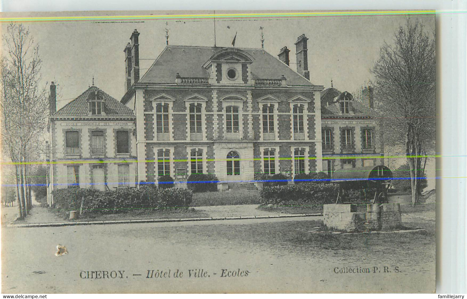 34459 - CHEROY - HOTEL DE VILLE / ECOLES - Cheroy