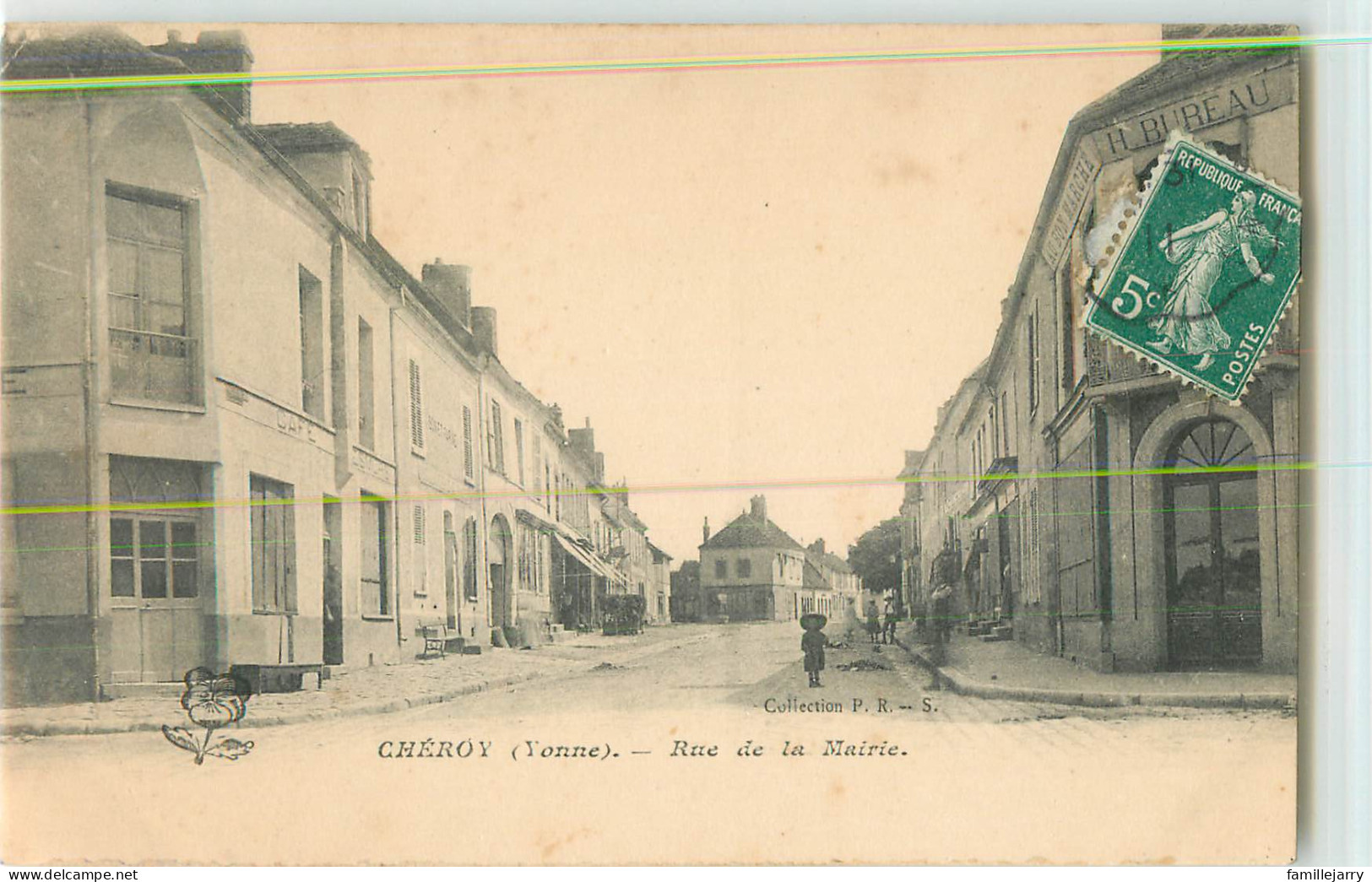 34461 - CHEROY - RUE DE LA MAIRIE - Cheroy