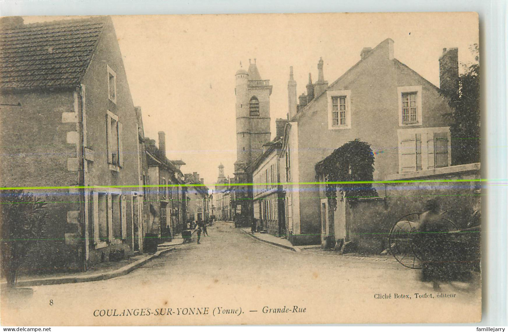 34431 - COULANGES SUR YONNE - GRANDE RUE - Coulanges Sur Yonne