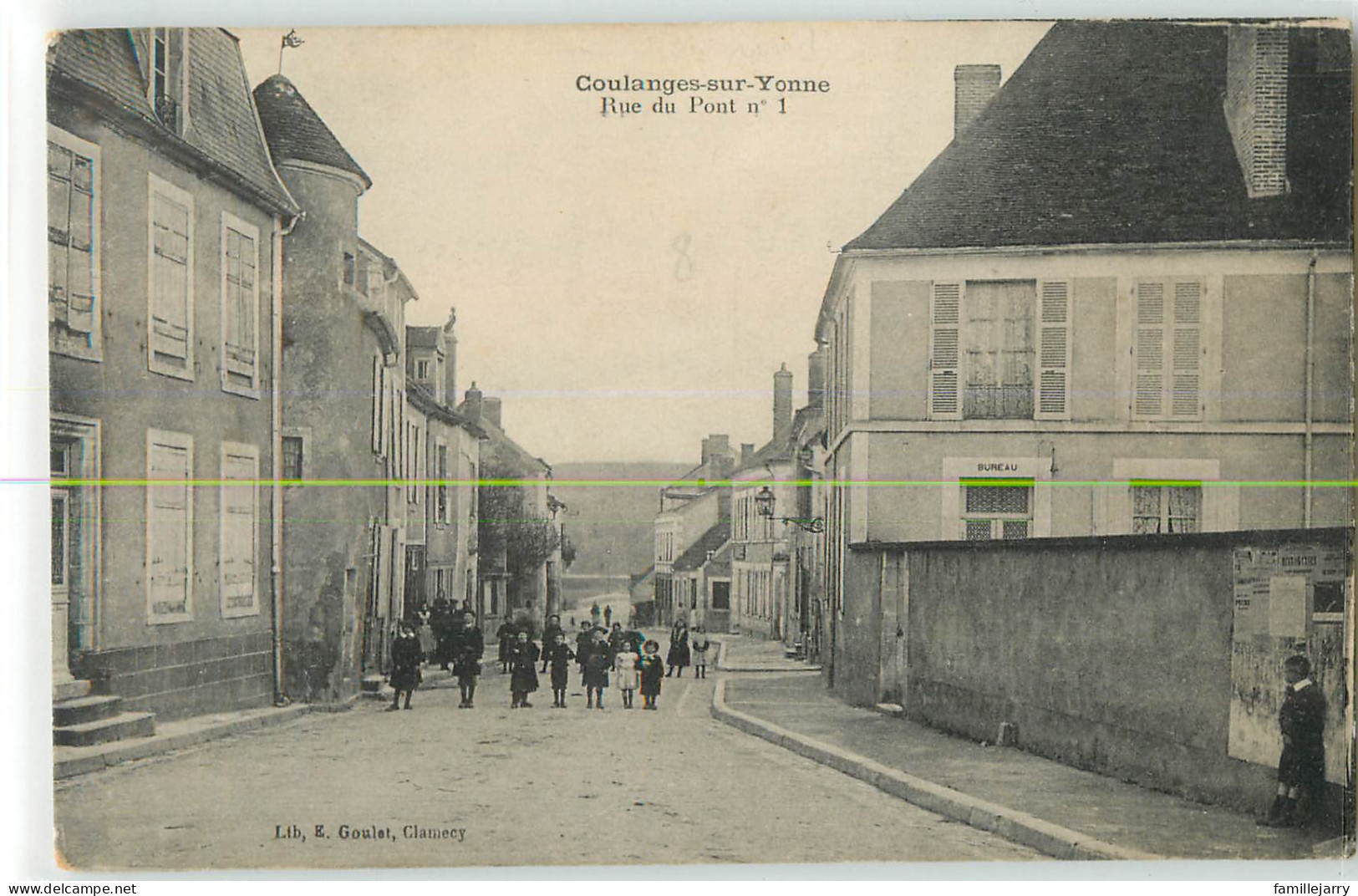 34416 - COULANGES SUR YONNE - RUE DU PONT N°1 - Coulanges Sur Yonne