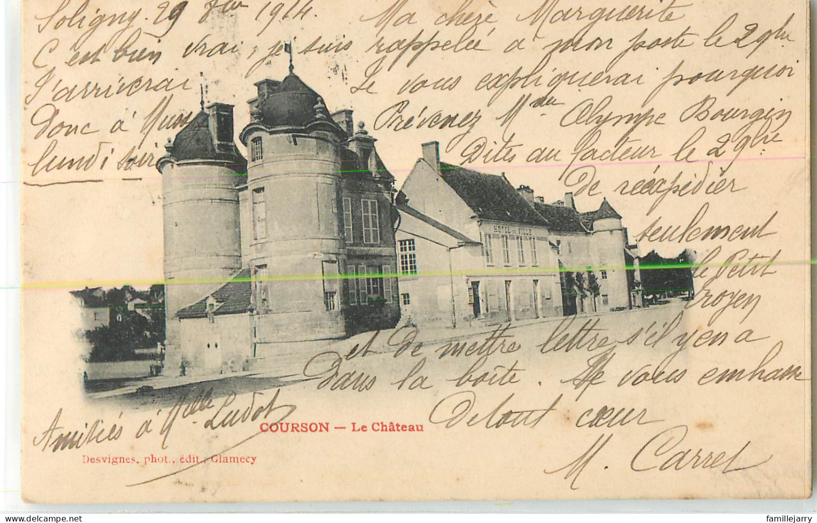 34379 - COURSON LES CARRIERES - LE CHATEAU - Courson-les-Carrières