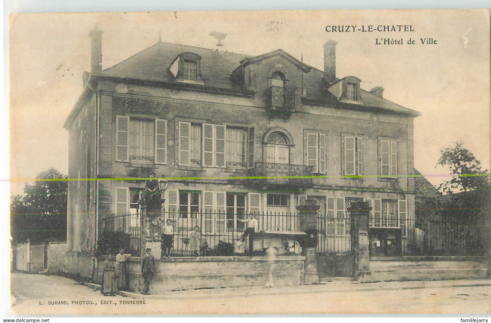 34356 - CRUZY LE CHATEL - L HOTEL DE VILLE - Cruzy Le Chatel