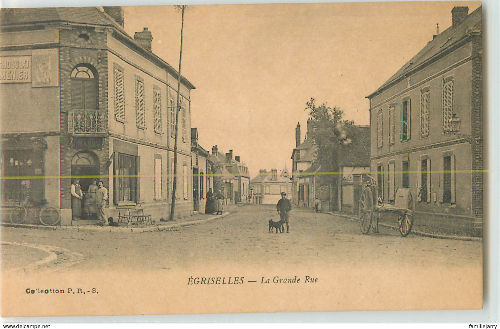 34290 - EGRISELLES LE BOCAGE - LA GRANDE RUE - Egriselles Le Bocage