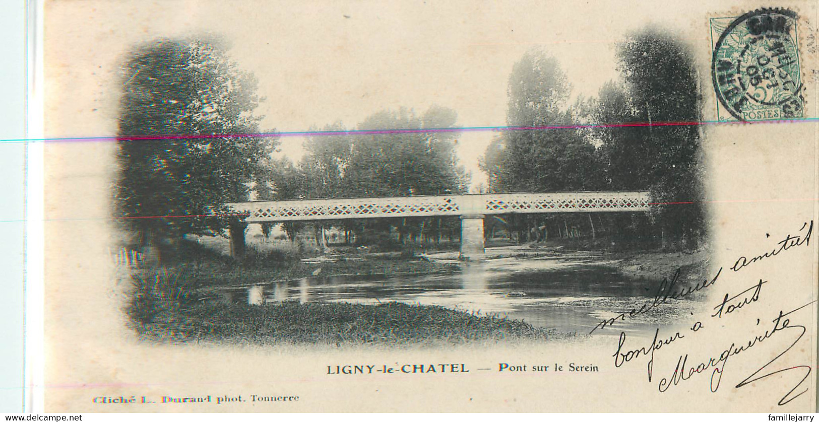 33997 - LIGNY LE CHATEL - PONT SUR LE SEREIN - Ligny Le Chatel