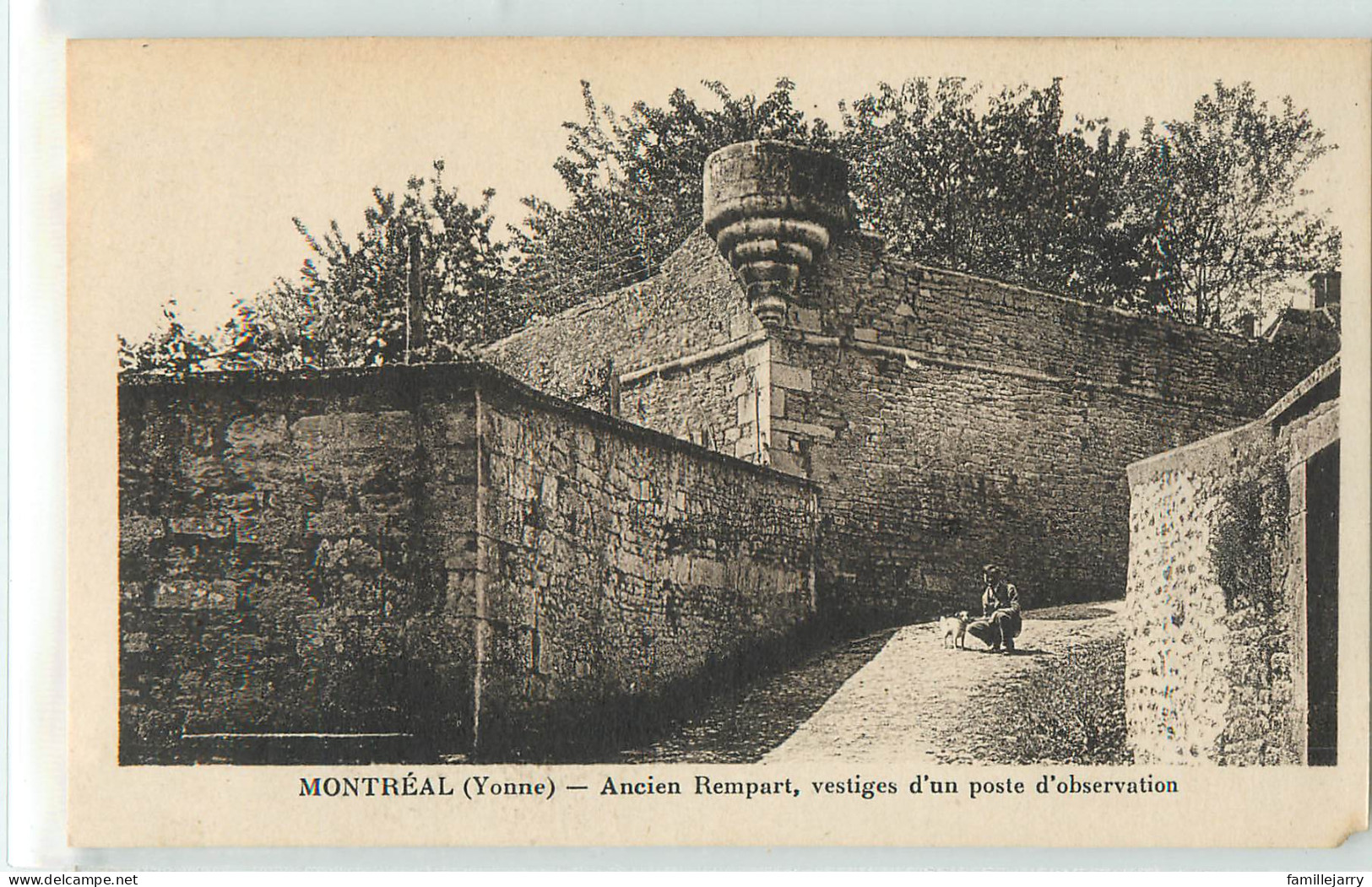 34968 - MONTREAL - ANCIEN REMPART VESTIGES D UN POSTE D OBSERVATION - Montreal