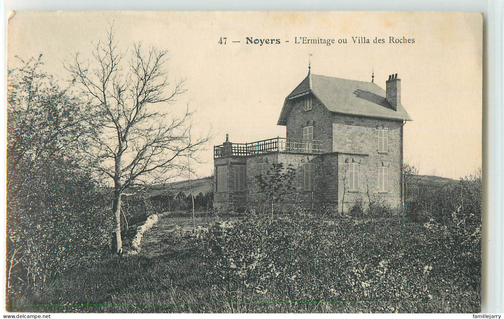 34898 - NOYERS SUR SEREIN - L ERMITAGE OU VILLA DES ROCHES - Noyers Sur Serein