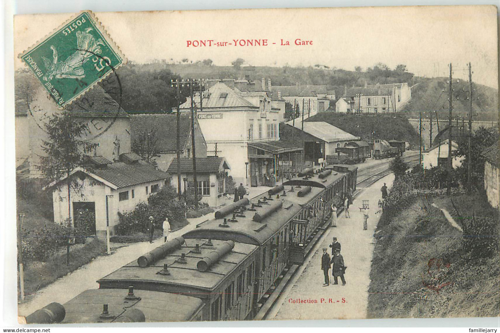 34791 - PONT SUR YONNE - LA GARE - Pont Sur Yonne