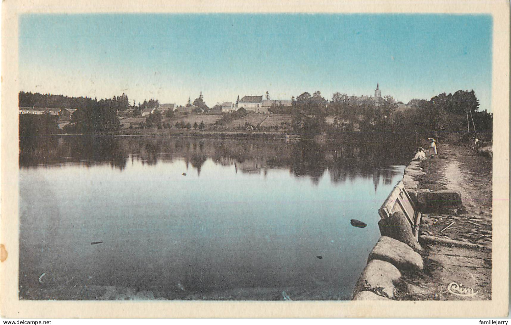 34746 - QUARRE LES TOMBES - VUE GENERALE DE L ETANG - Quarre Les Tombes