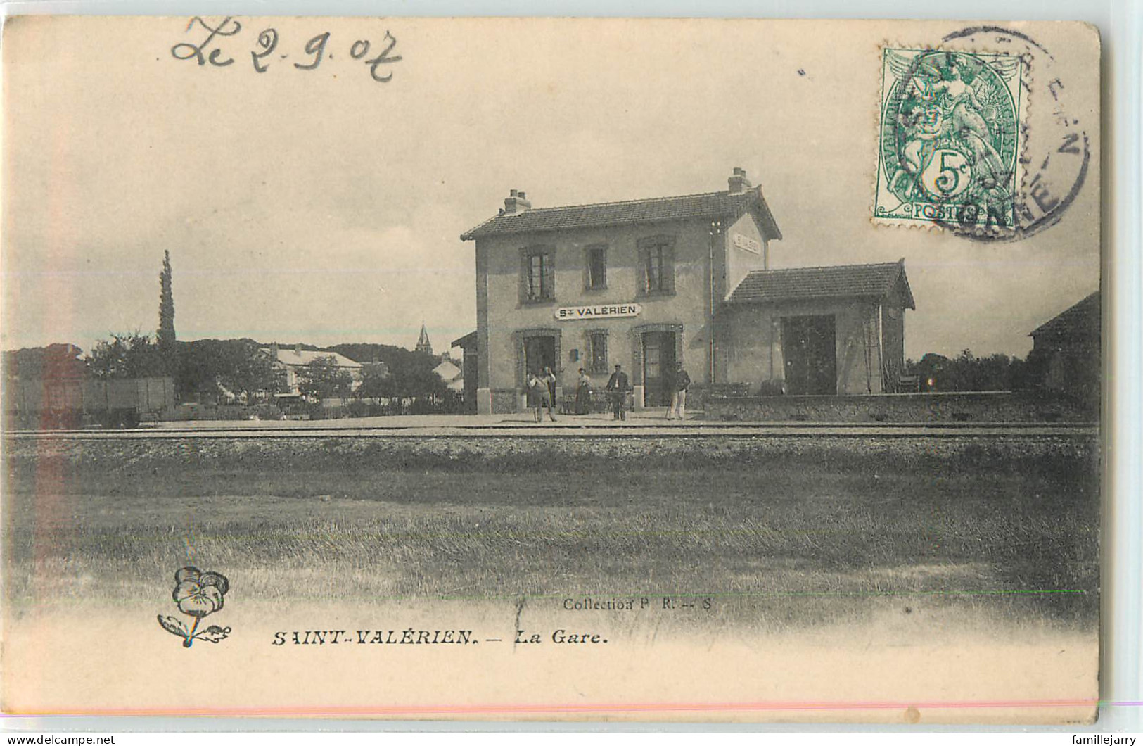 35592 - SAINT VALERIEN - LA GARE - Saint Valerien