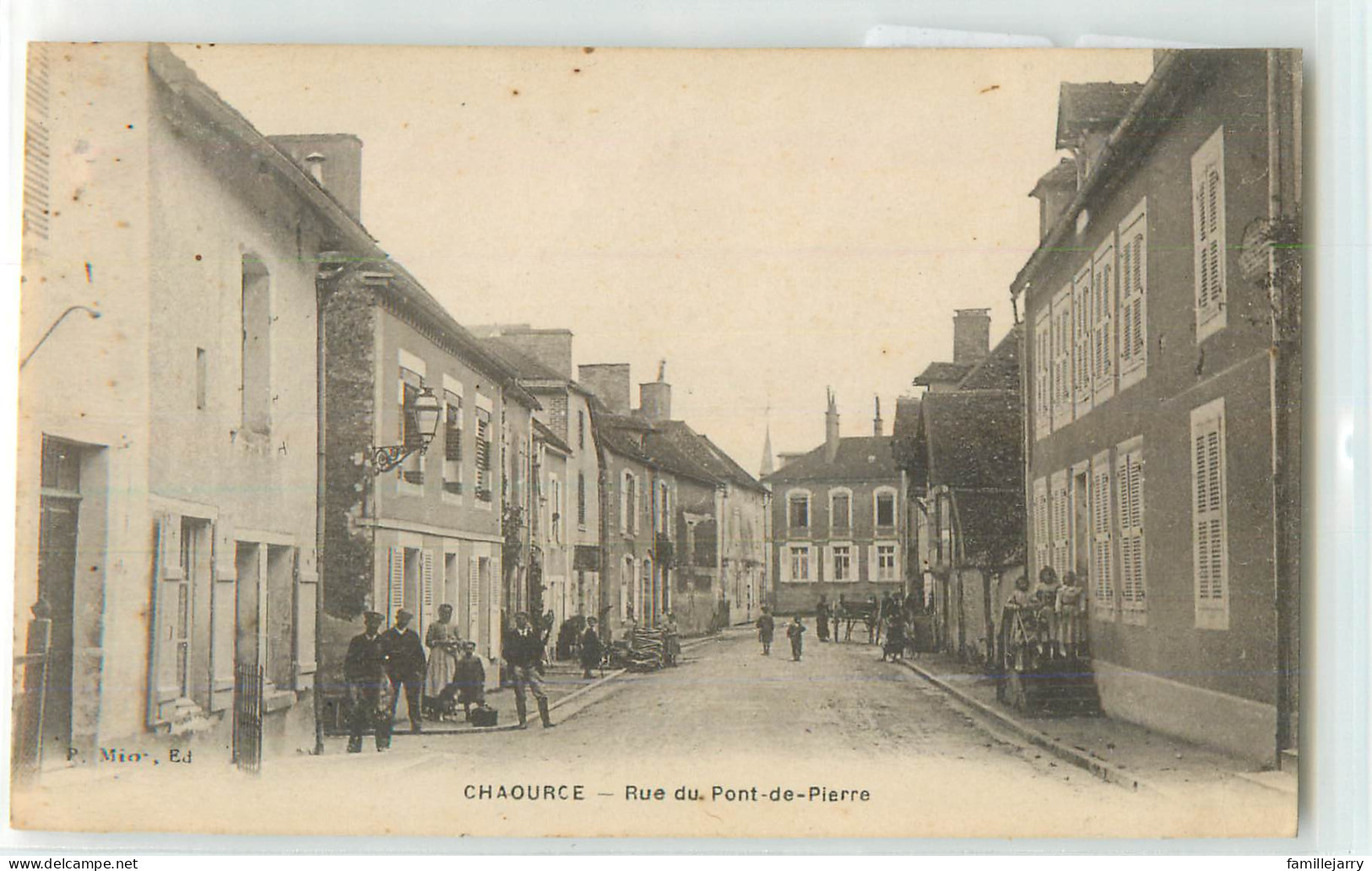 37597 - CHAOURCE - RUE DU PONT DE PIERRE - Chaource