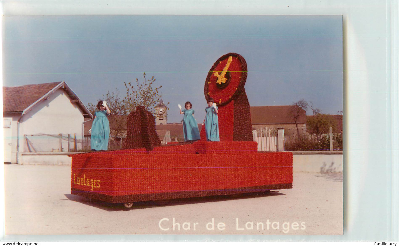 37586 - CHAOURCE - CPSM - CHAR DE LANTAGES - Chaource