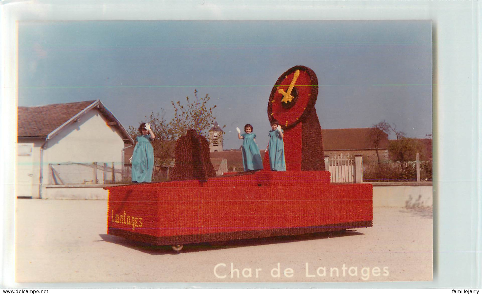 37587 - CHAOURCE - CPSM - CHAR DE LANTAGES - Chaource