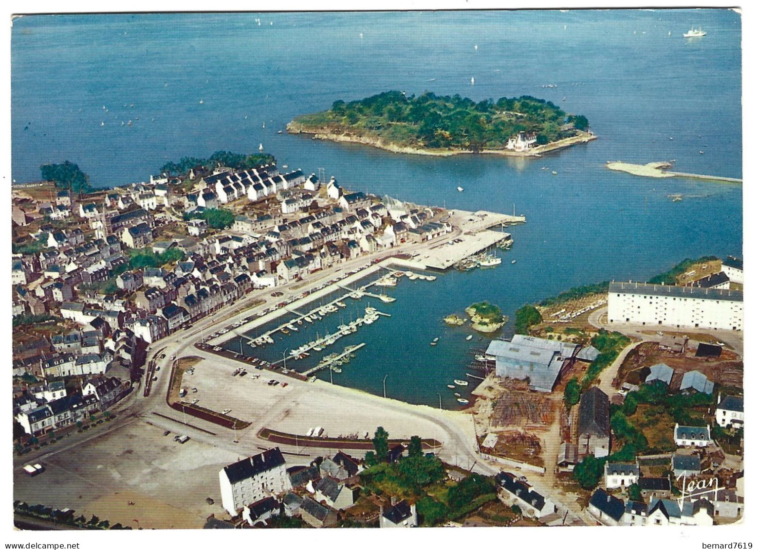 29   Treboul -  Douarnenez  - Le Nouveau Port De Plaisance De Treboul Et L'ile Tristan - Tréboul