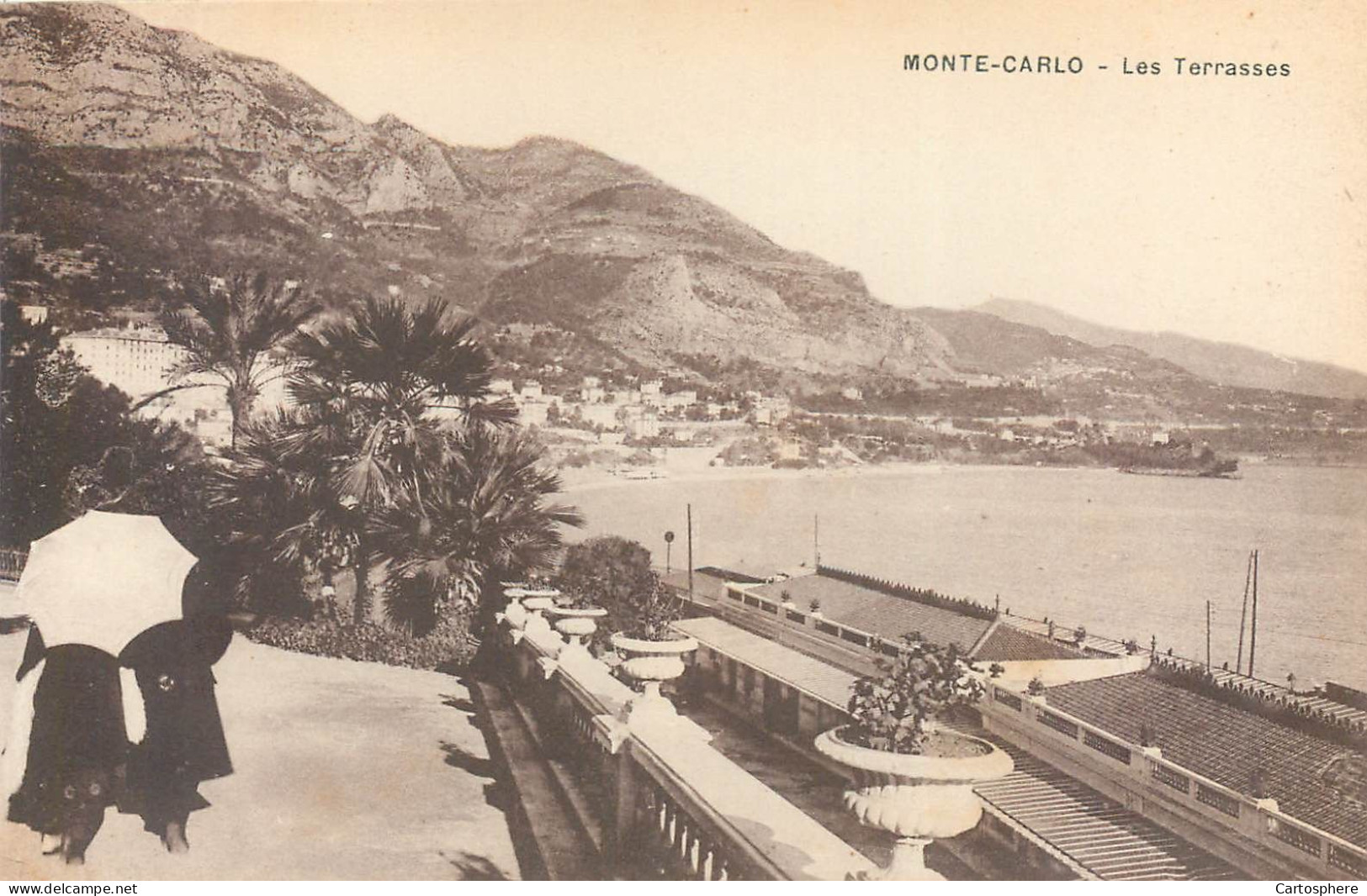 CPA Europe > Monaco Monte-Carlo Les Terrasses - Terraces