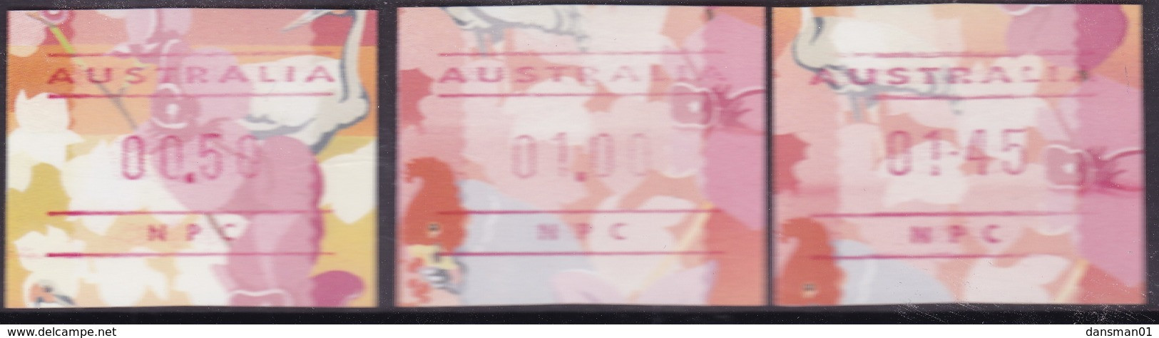 Australia 2003 Frama Sc ? Mint Never Hinged "button Set" NPC - Nuevos