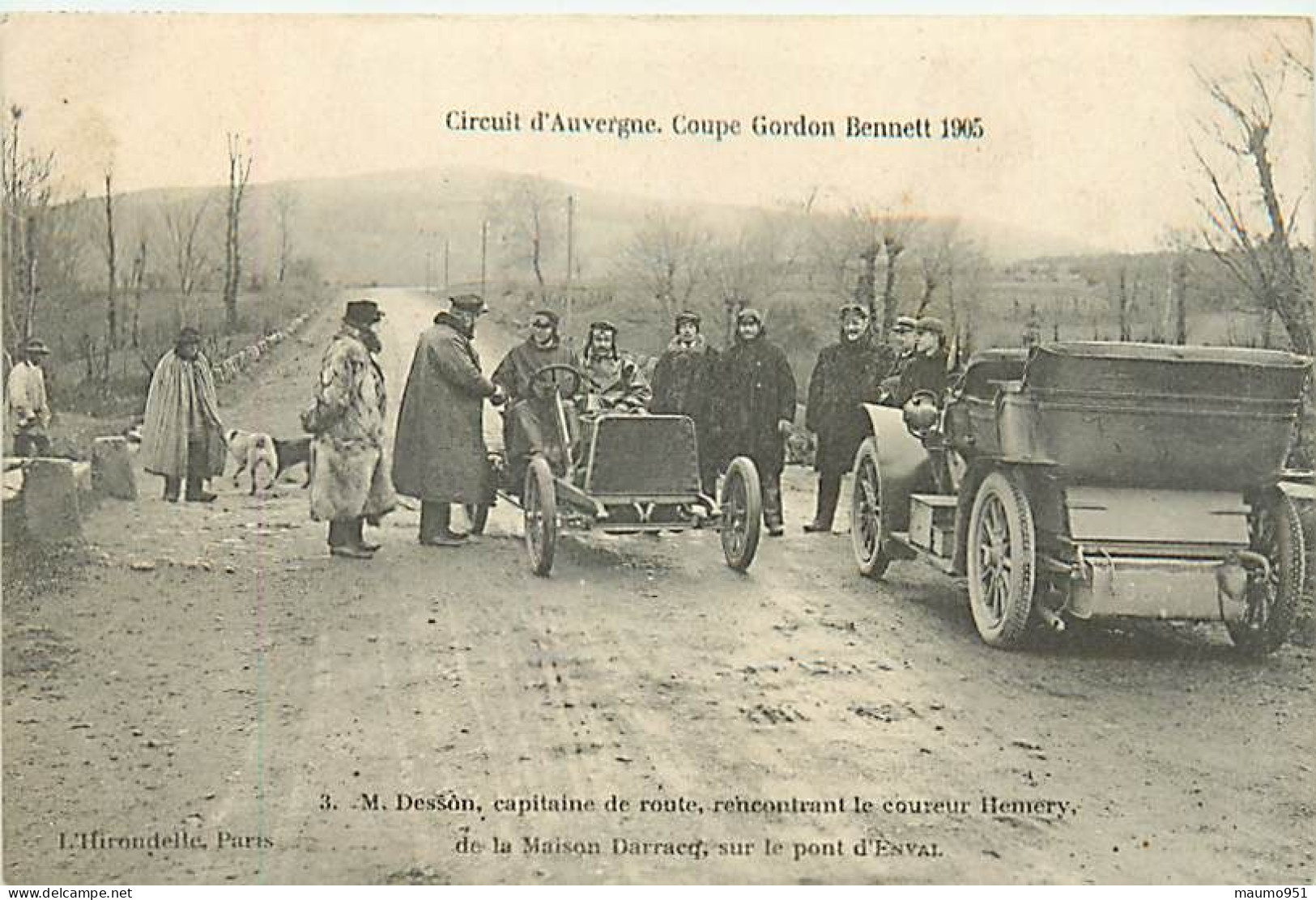 CIRCUIT D'AUVERGNE - COUPE GORDON BENNETT 1905 - Grand Prix / F1