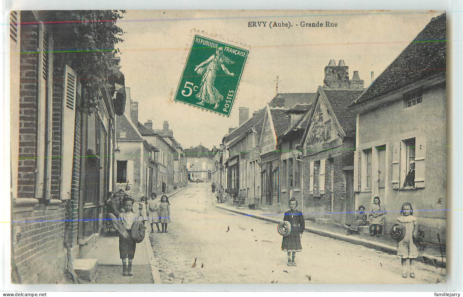 38198 - ERVY LE CHATEL - GRANDE RUE - Ervy-le-Chatel