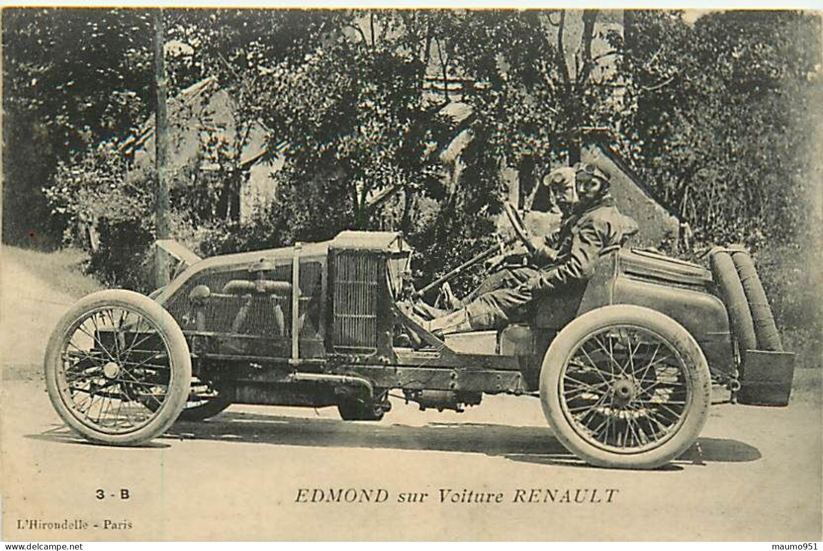 EDMOND SUR VOITURE RENAULT - Grand Prix / F1