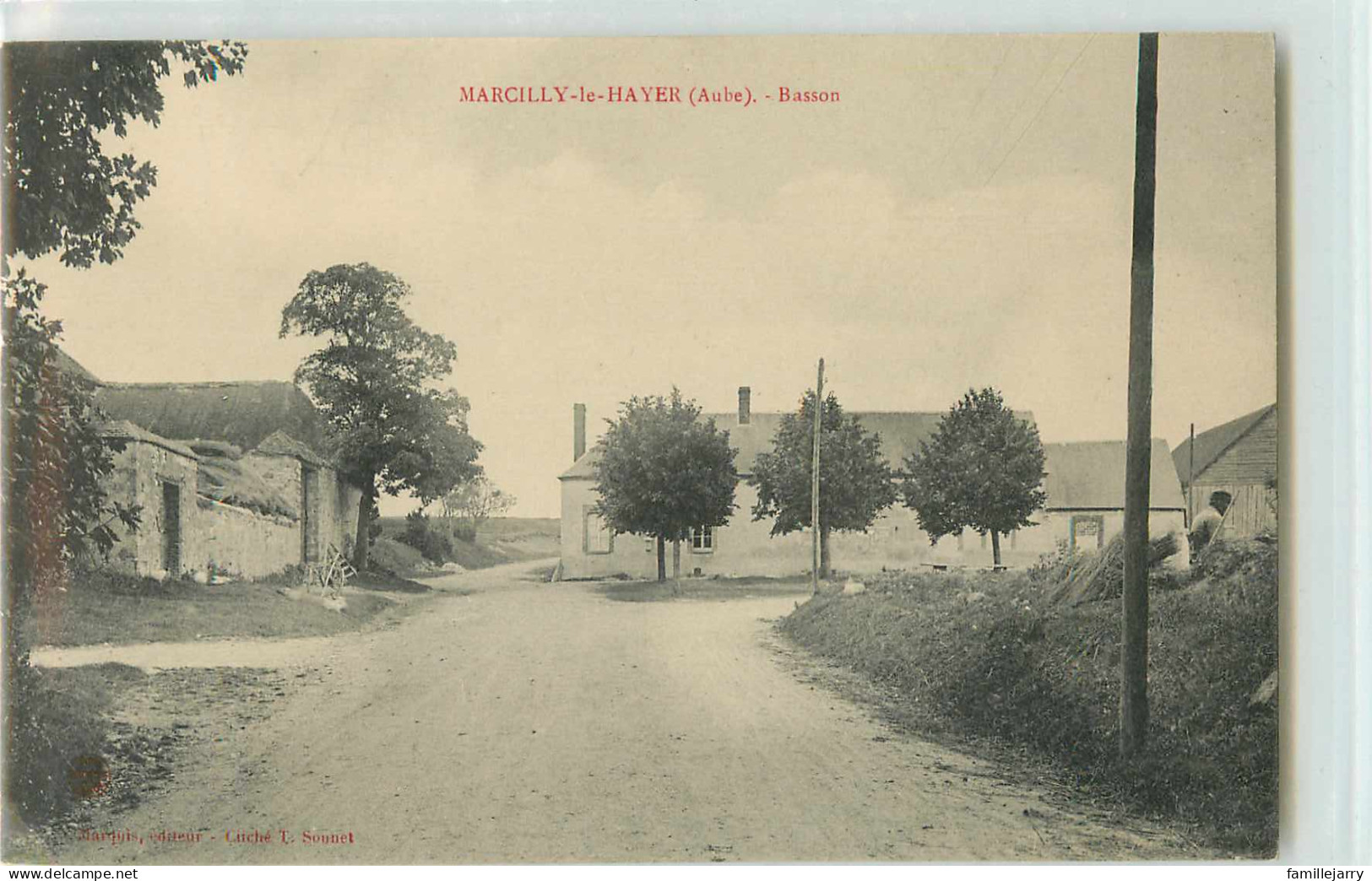 39513 - MARCILLY LE HAYER - BASSON - Marcilly