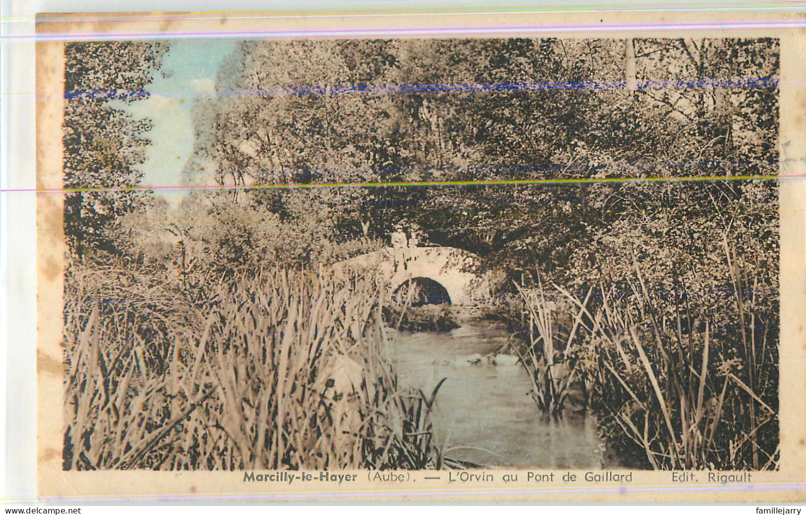 39492 - MARCILLY LE HAYER - L ORVIN AU PONT DE GAILLARD - Marcilly