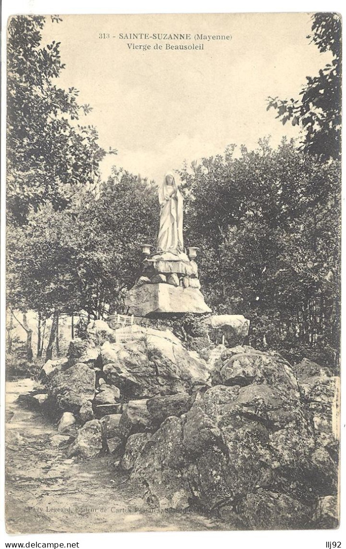 CPA 53 - SAINTE SUZANNE (Mayenne) - VIerge De Beausoleil - Sainte Suzanne