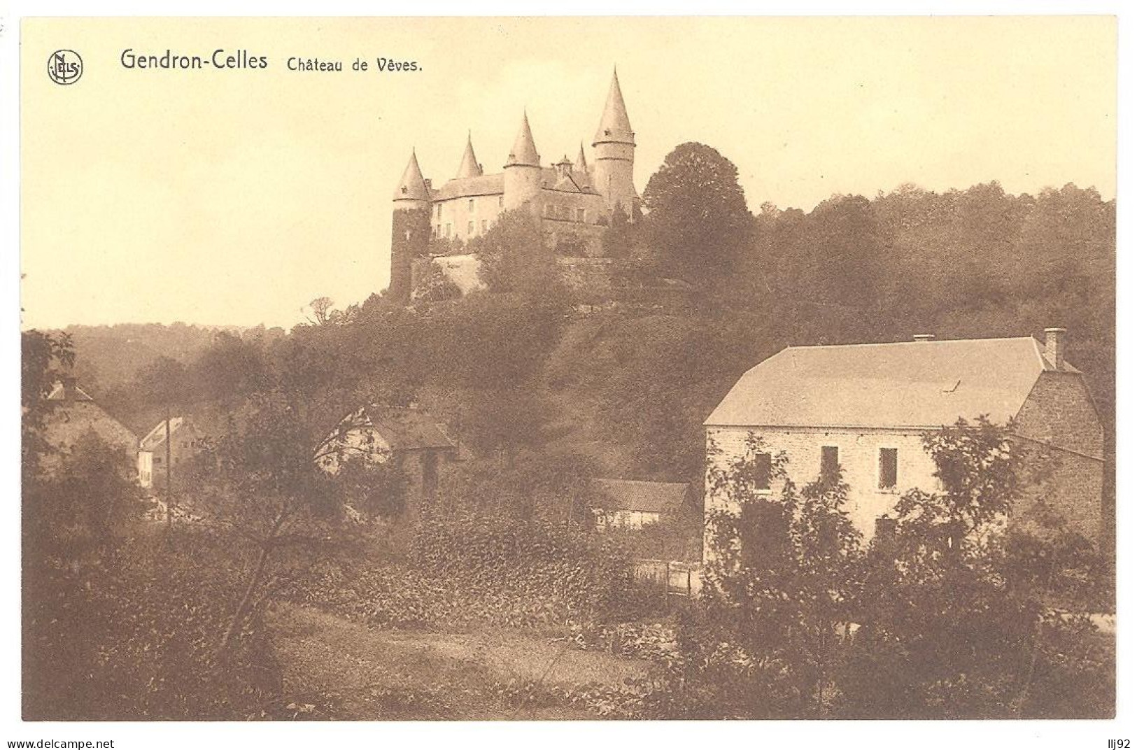 CPA BELGIQUE - GENDRON CELLES - Château De Vèves - Vallée De La Lesse - Houyet