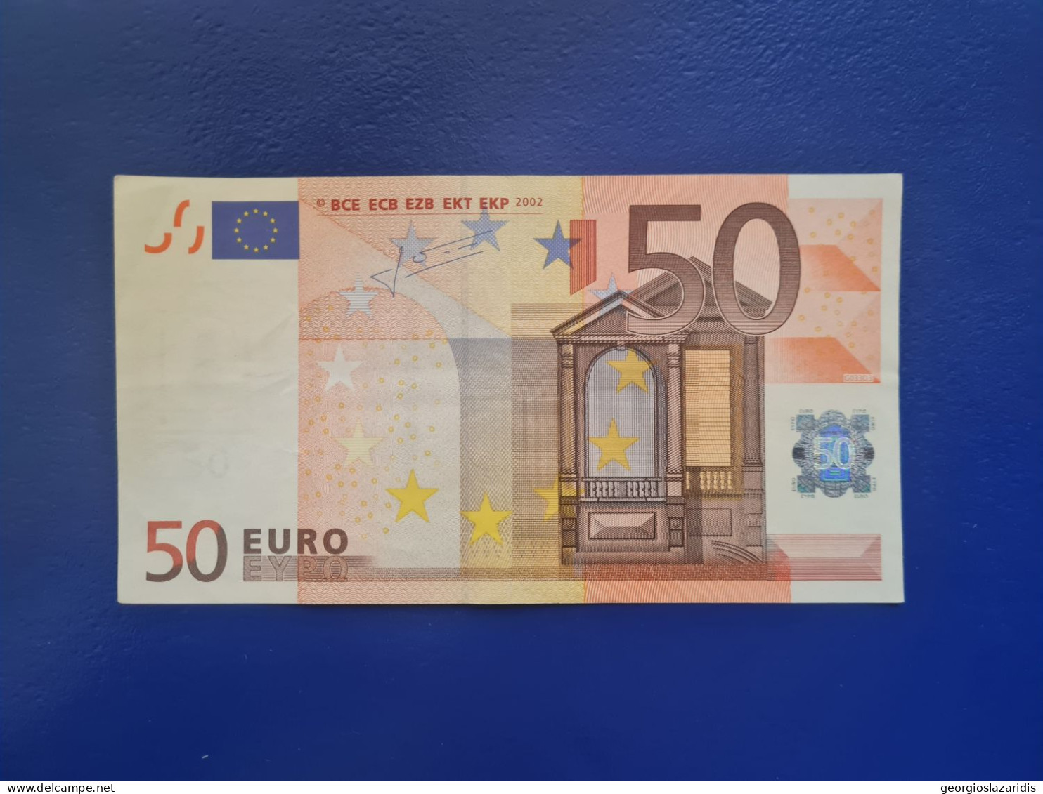 50 EUROS BANK NOTE 2002 - Germany Serie X - Imprimeur Et Tirage G033 - 50 Euro