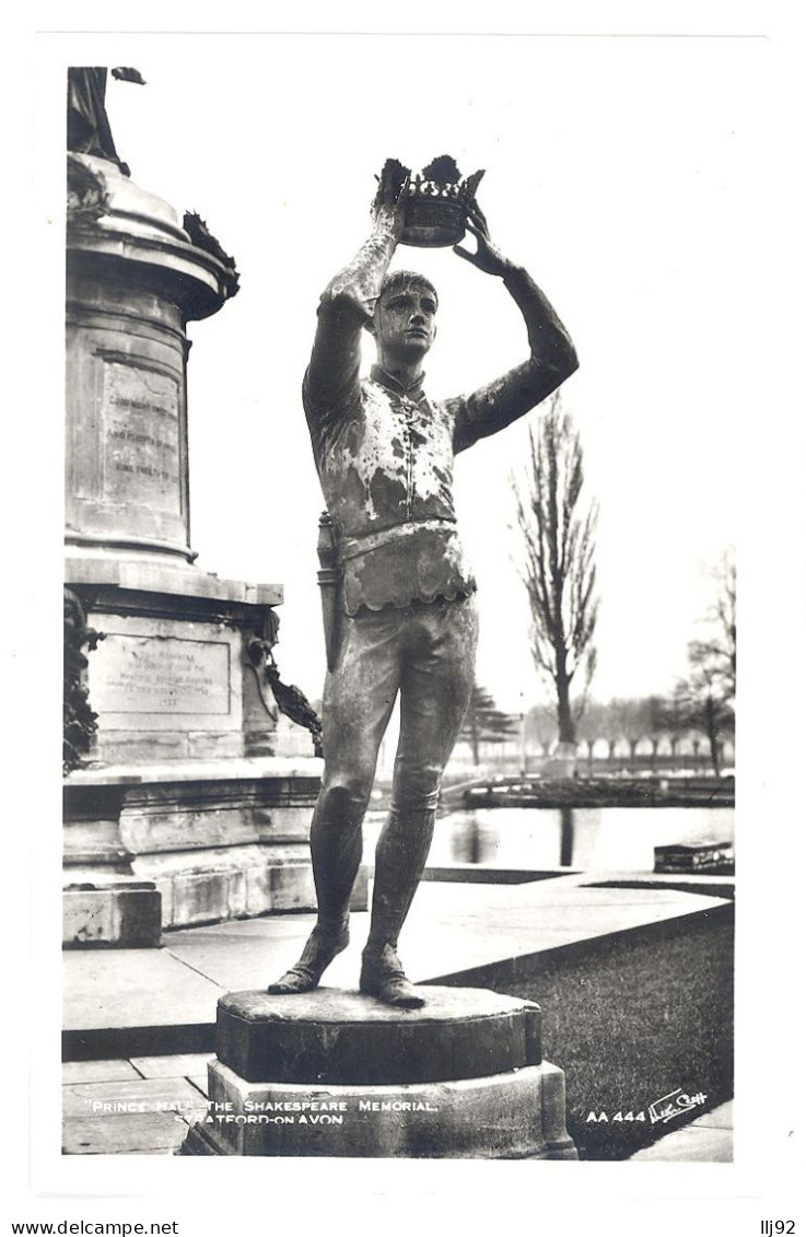 CPSM ROYAUME UNI -  ""Prince Hal"" The Shakespeare Memorial - Stratford On Avon - AA 444 - Stratford Upon Avon