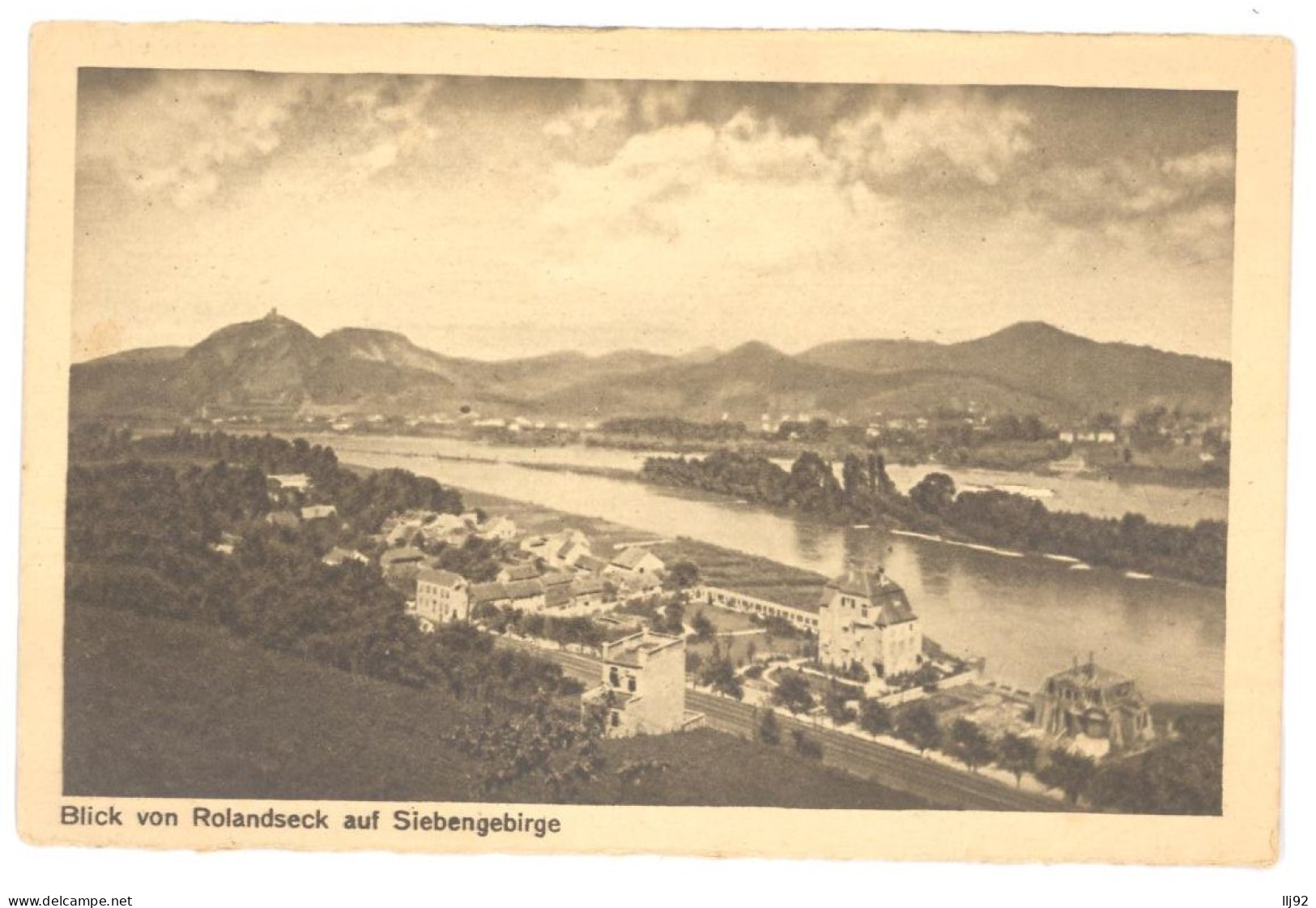 CPA ALLEMAGNE - Blick Von Rolandseck Auf Siebengebirge - Remagen