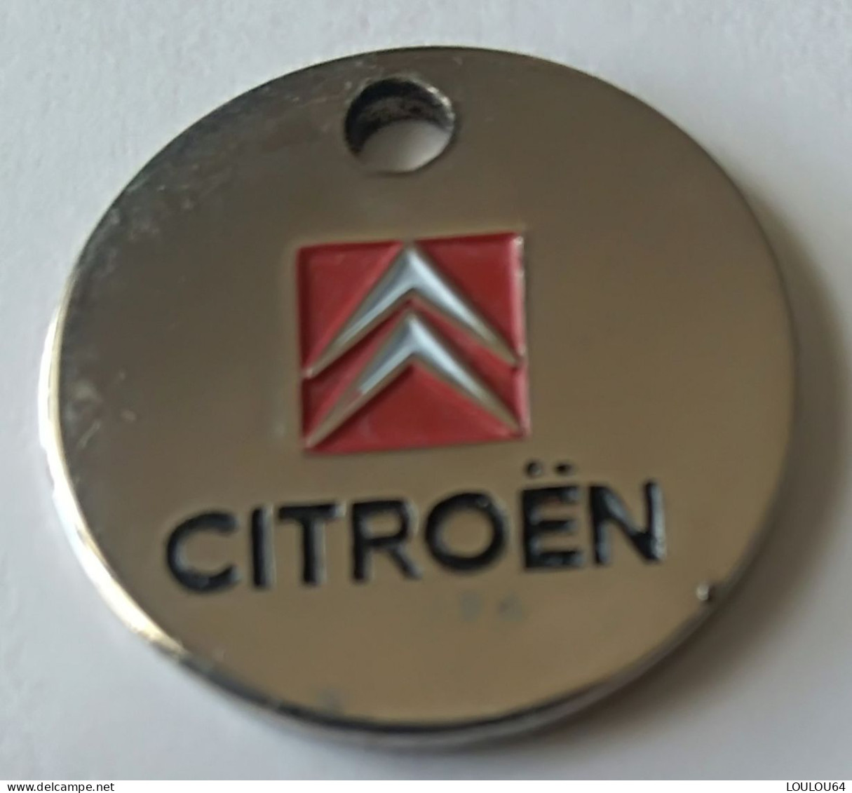 Jeton De Caddie - Automobiles - CITROËN - DIJON NORD - SUD - En Métal - - Munten Van Winkelkarretjes