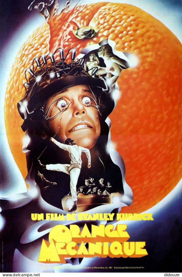 Cinema - Orange Mécanique - Stanley Kubrick - Illustration Vintage - Affiche De Film - CPM - Carte Neuve - Voir Scans Re - Affiches Sur Carte