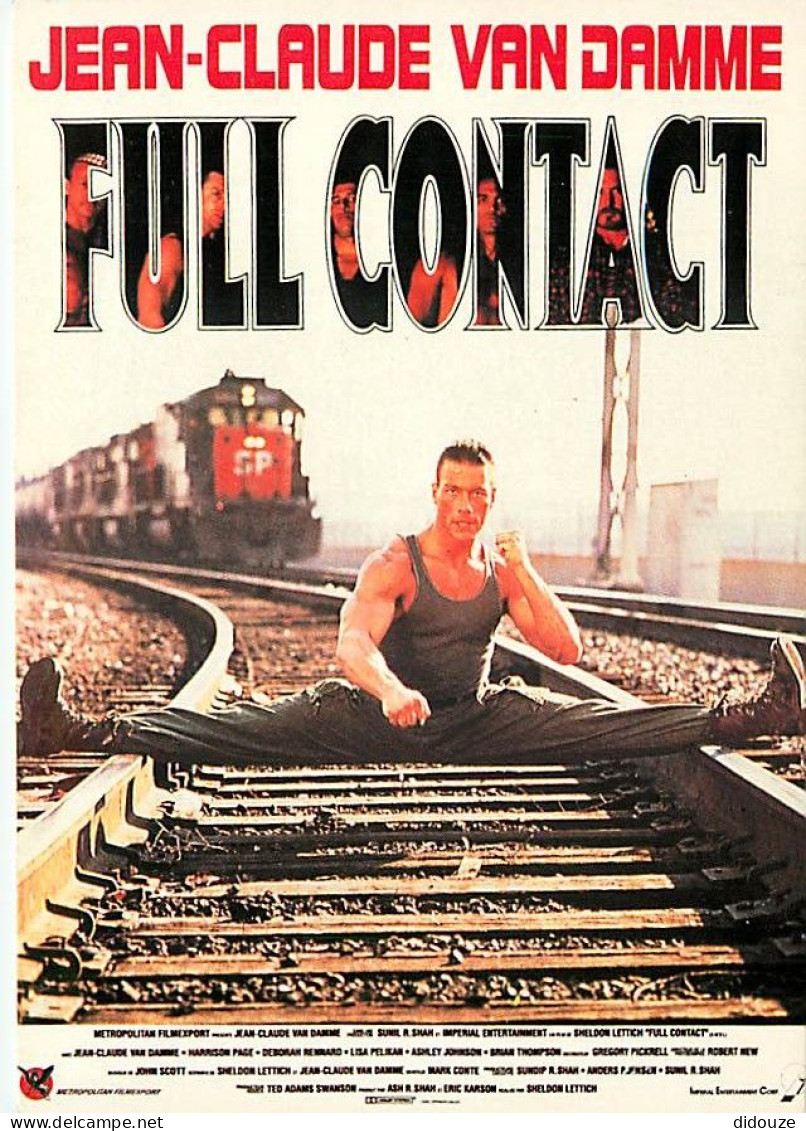 Cinema - Affiche De Film - Full Contact - JeanClaude Van Damme - Carte Neuve - CPM - Voir Scans Recto-Verso - Affiches Sur Carte