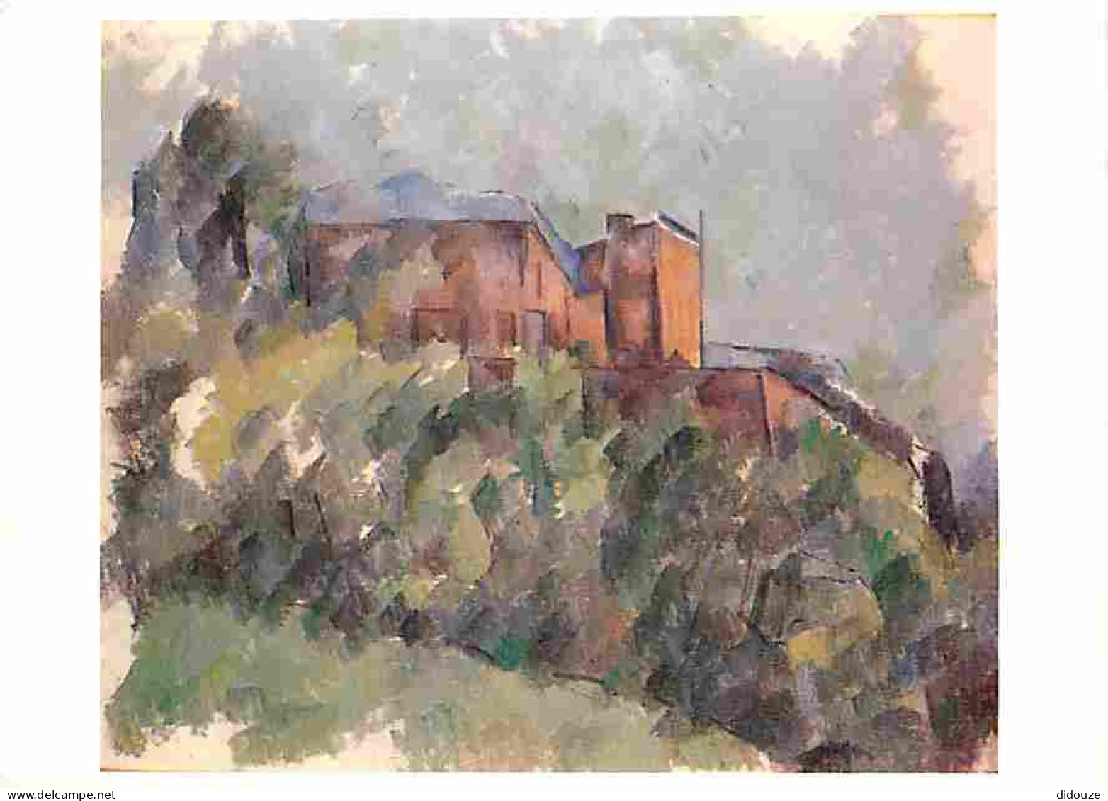Art - Peinture - Paul Cezanne - Château Noir - CPM - Voir Scans Recto-Verso - Malerei & Gemälde