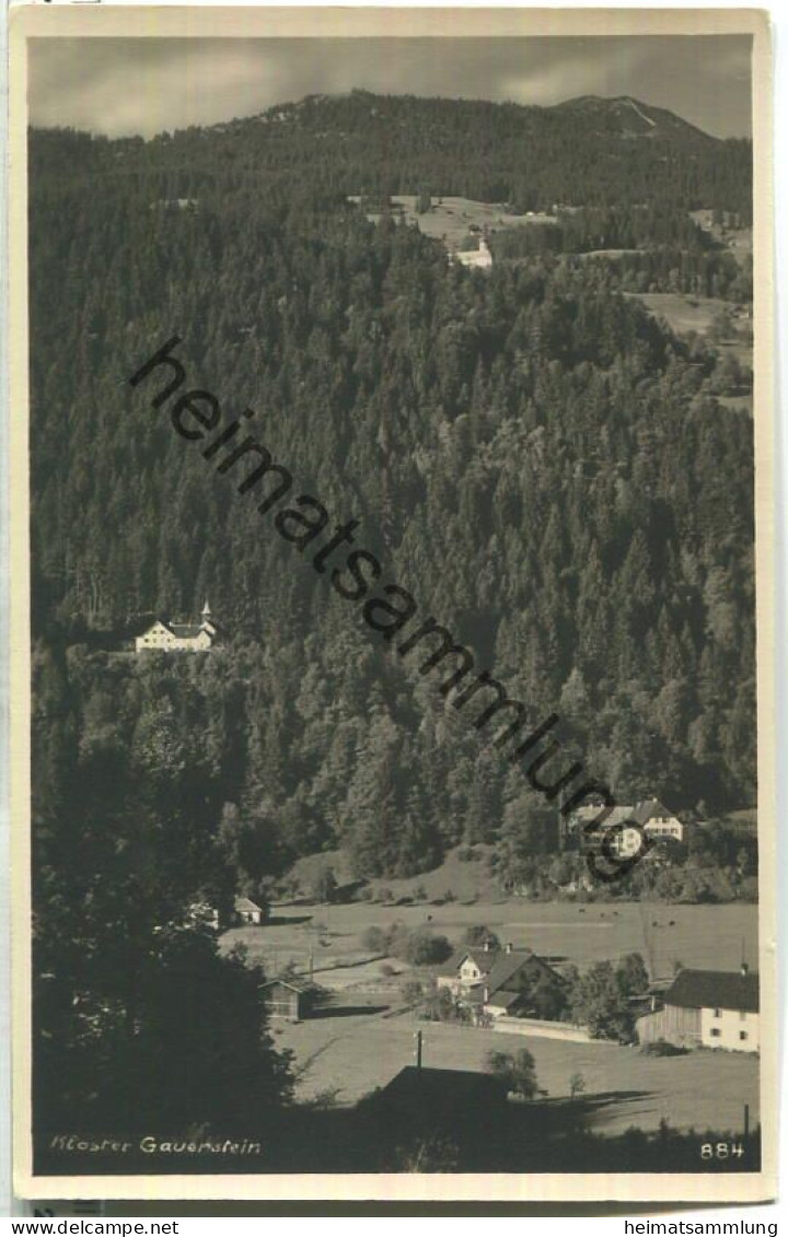 Kloster Gauenstein - Silvrettaverlag O. Steiner Schruns 1929 - Schruns