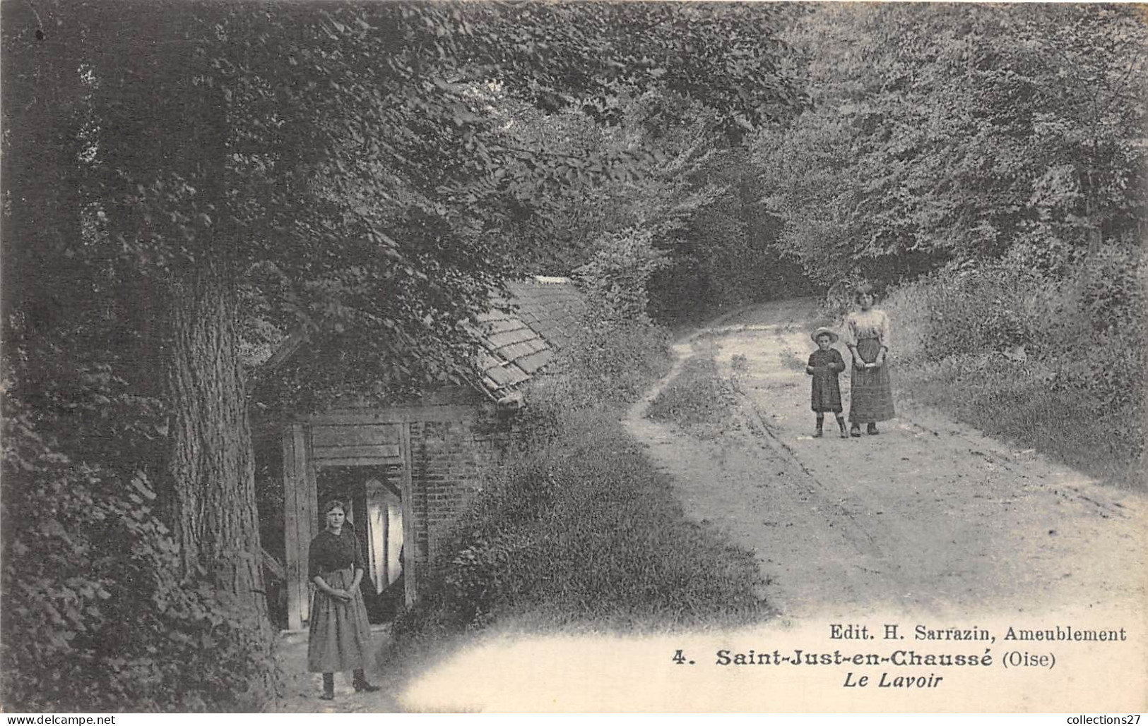 60-SAINT-JUST-EN-CHAUSSÉE- LE LAVOIR - Saint Just En Chaussee