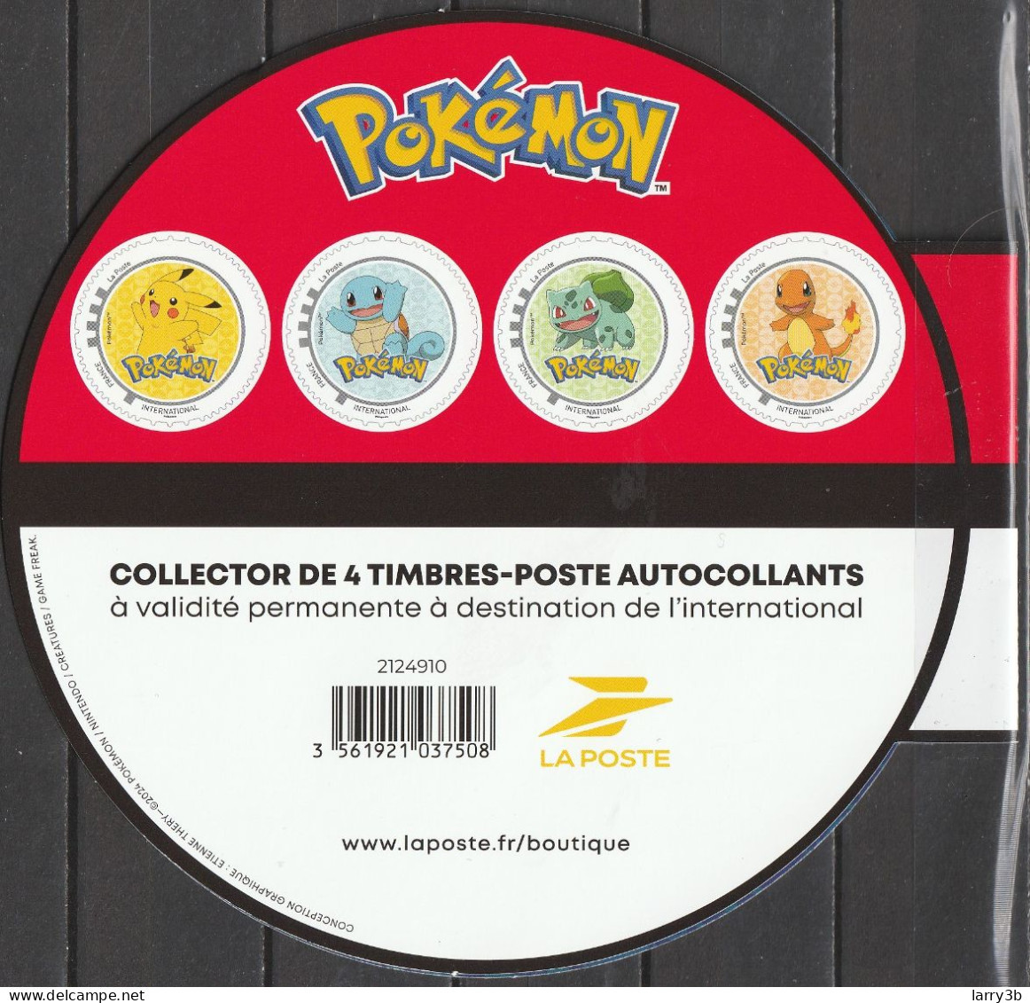 FRANCE 2024 COLLECTOR "POKEMON" MTAM-2024-551 - Neuf ** - Collectors