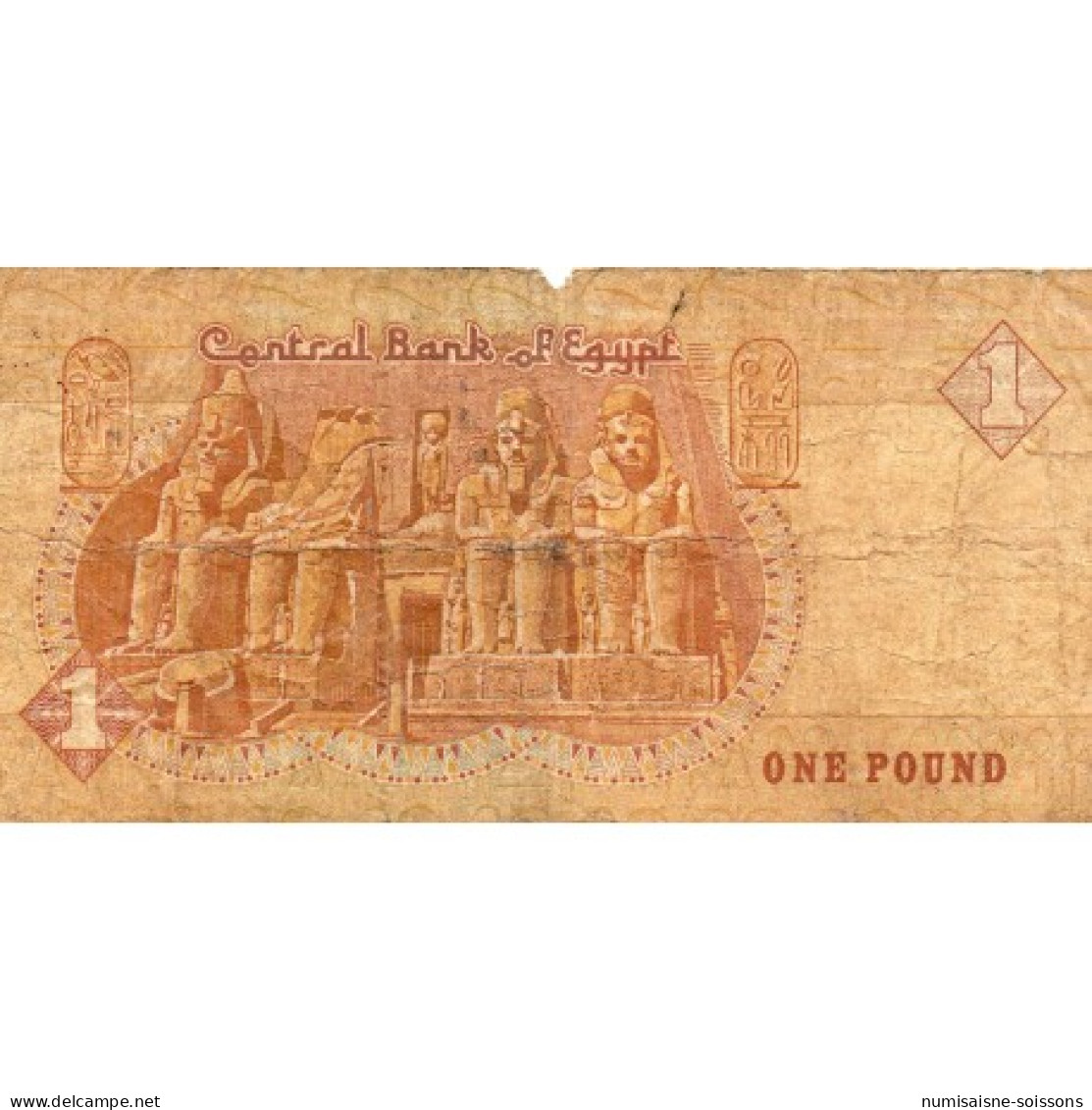 EGYPTE - PICK 50 E - 1 Pound - 1993-2001 - B - Egipto