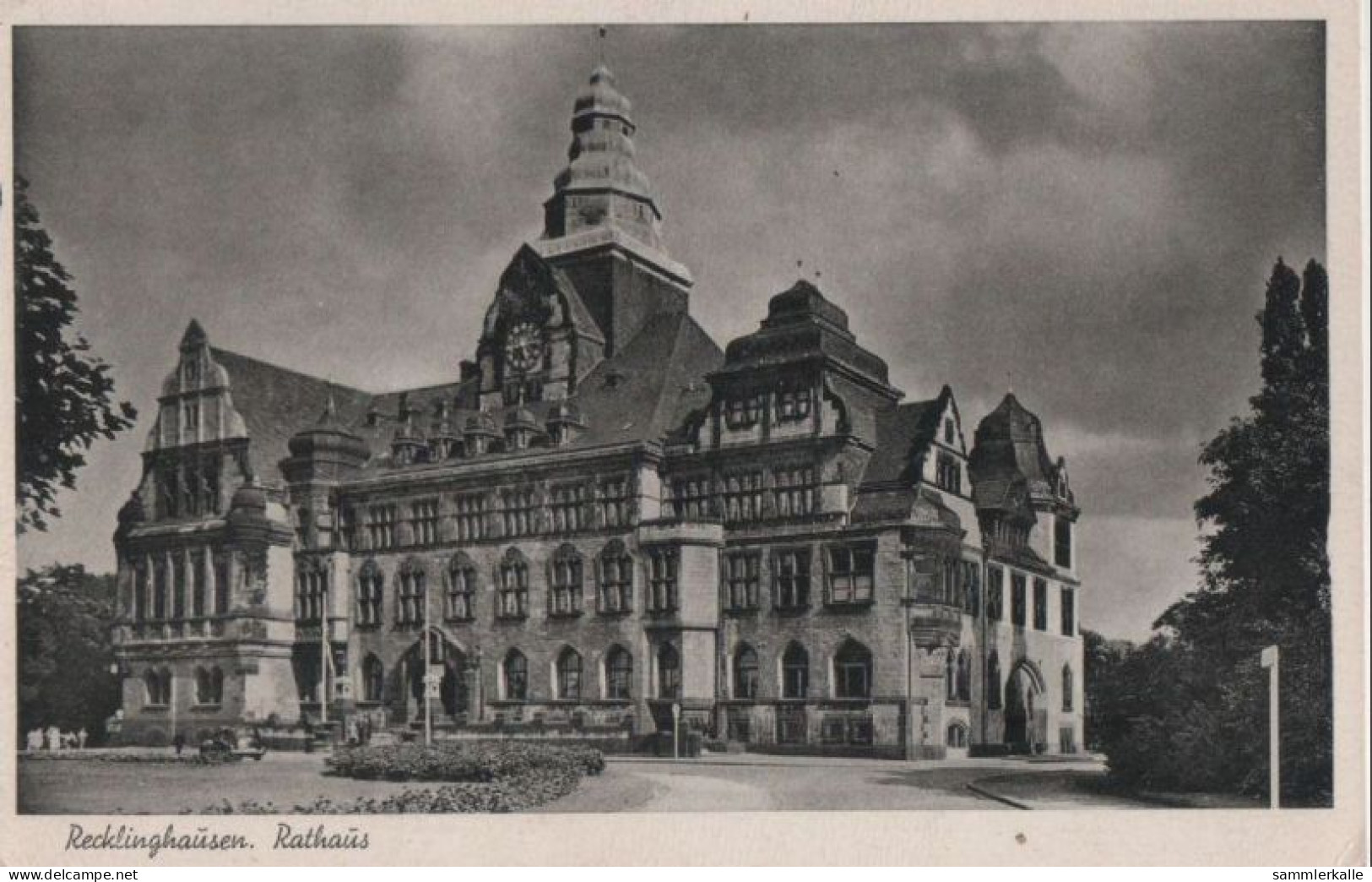 69216 - Recklinghausen - Rathaus - 1952 - Recklinghausen
