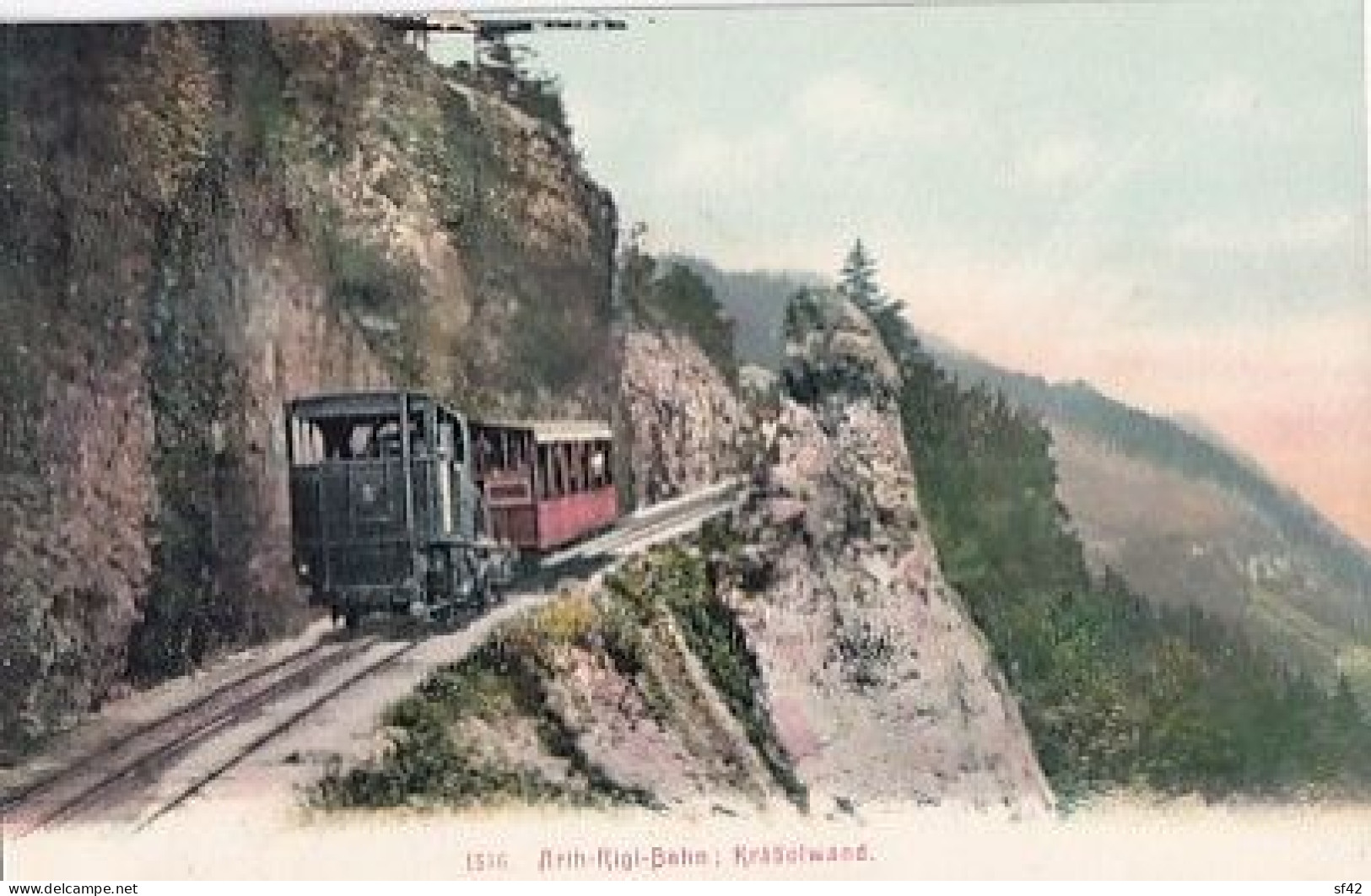 ARTH RIGI BAHN                     KRABELWAND - Arth