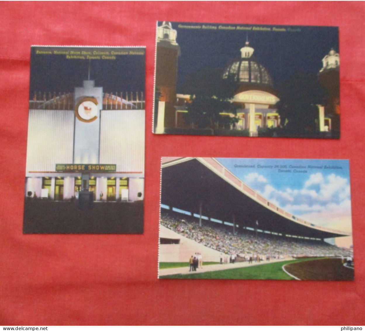 Lot Of 3 Cards.  Canadian National Exhibition      Toronto  Canada > Ontario > Toronto  -  Ref 6371 - Toronto