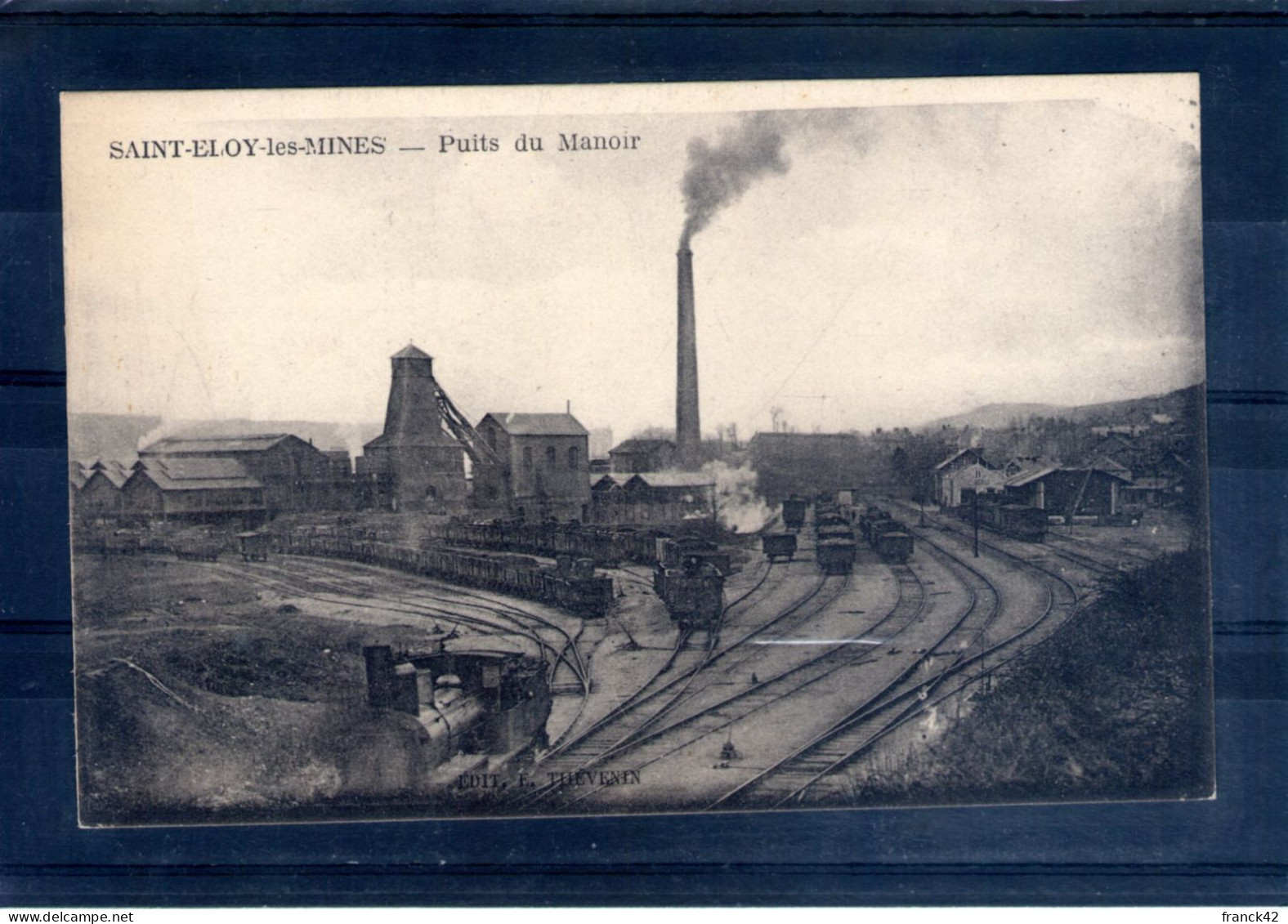 63. Saint éloy Les Mines. Puits Du Manoir - Saint Eloy Les Mines